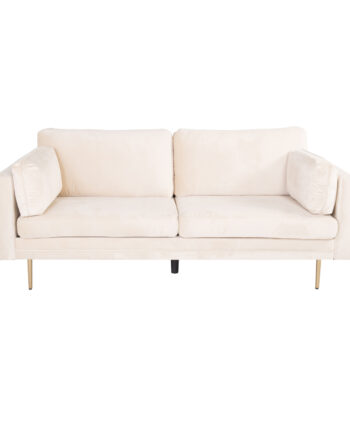 Venture Design Boom Pers Sofa Creme Polyester Metal