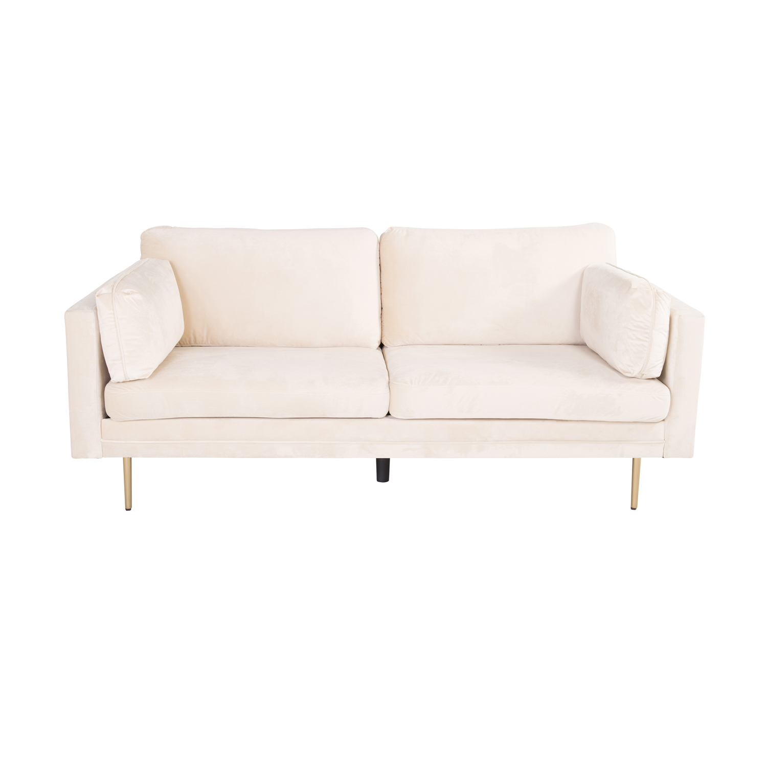 Venture Design Boom Pers Sofa Creme Polyester Metal