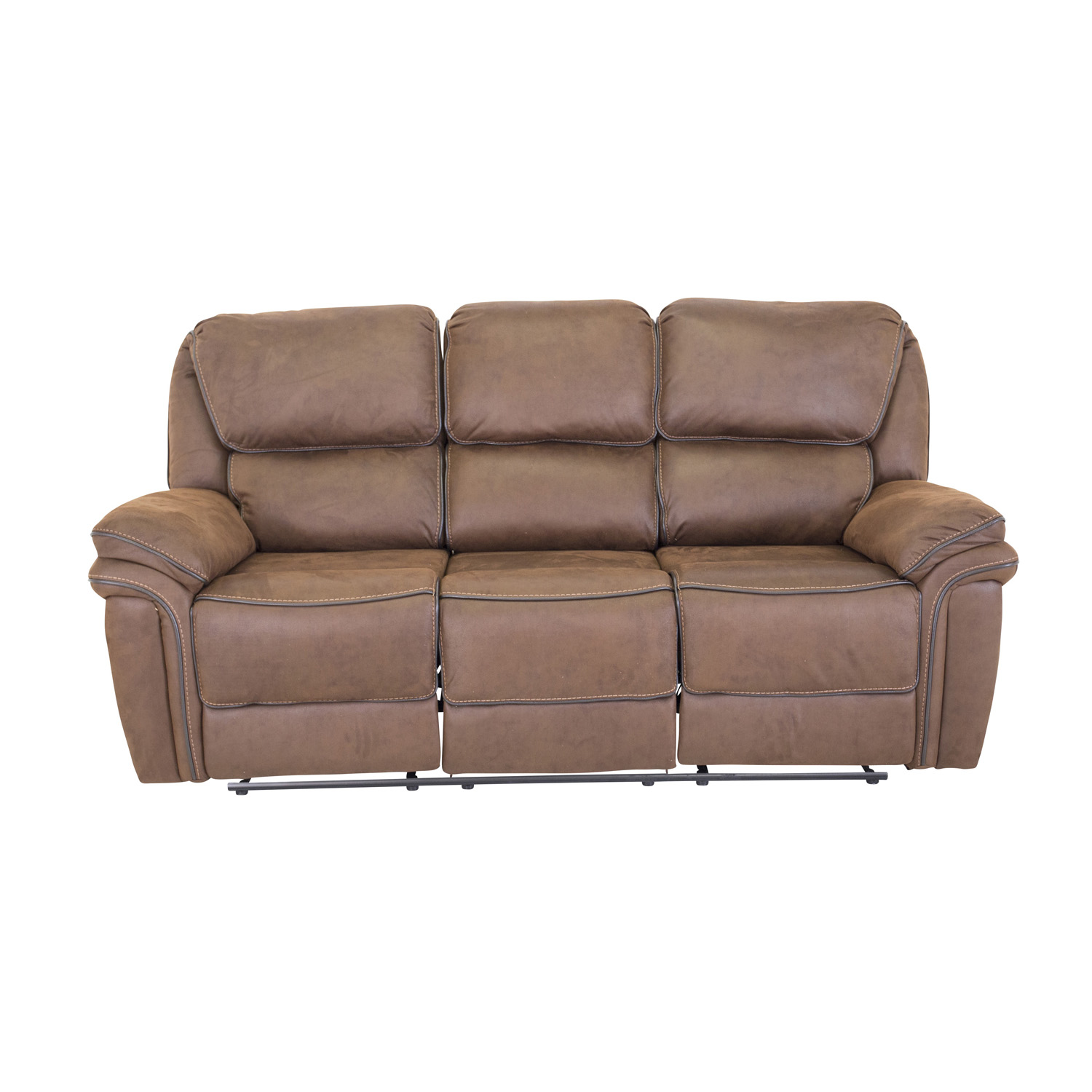 Venture Design Saranda Pers Sofa Recliner Brun Stof