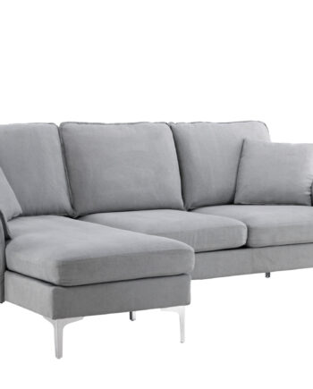 Venture Design Toulouse Pers Sofa Chaiselong Grå Stof Metal