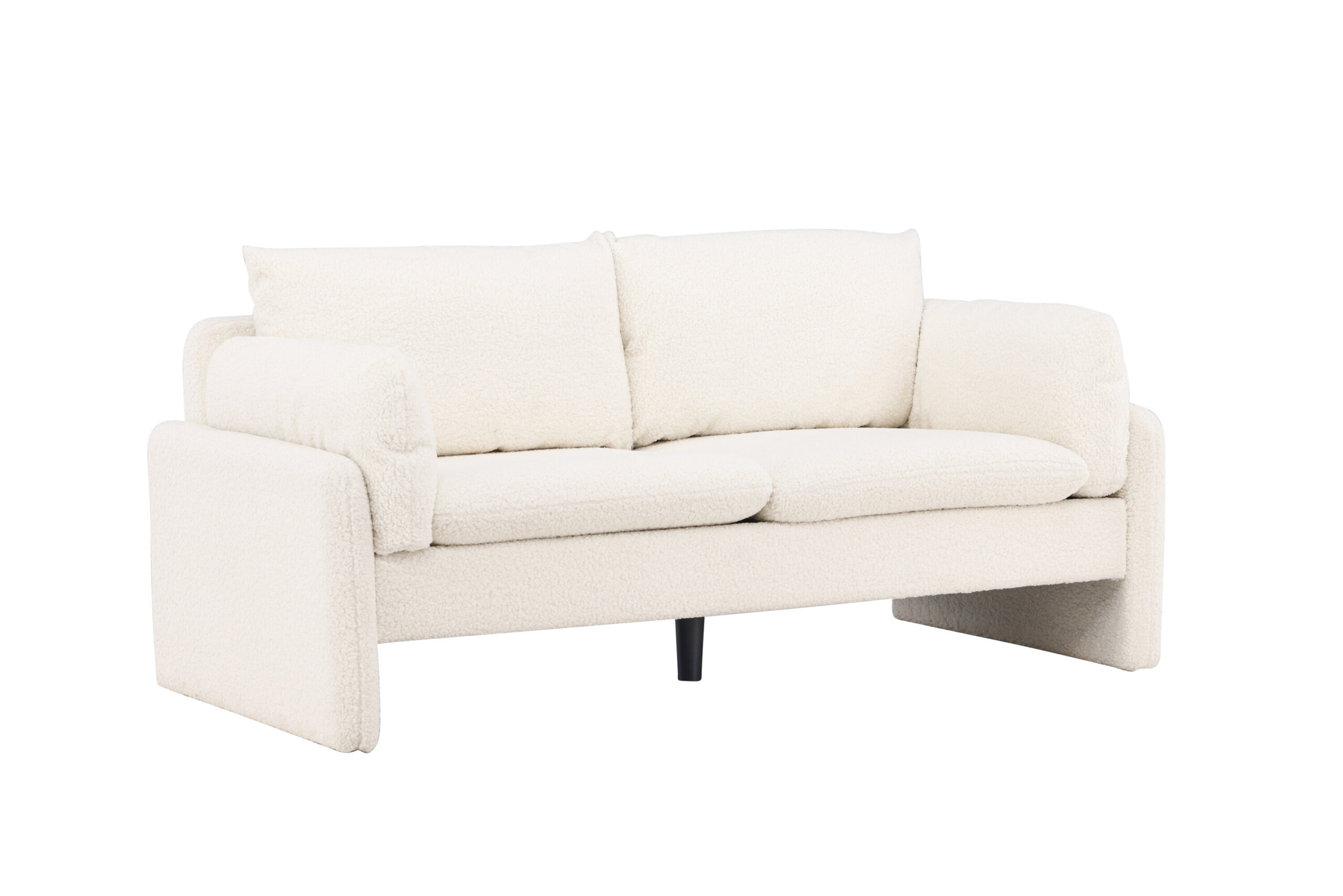 Venture Design Vindel Pers Sofa Hvid Polyester Bamsestof
