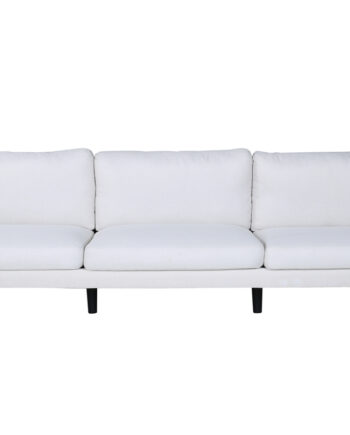 Venture Design Zoom Pers Sofa Beige Polyester Sort Stål