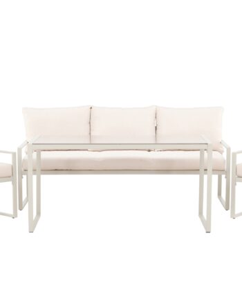 Venture Home Catania Loungesæt Beige Sofa Loungestole Bord