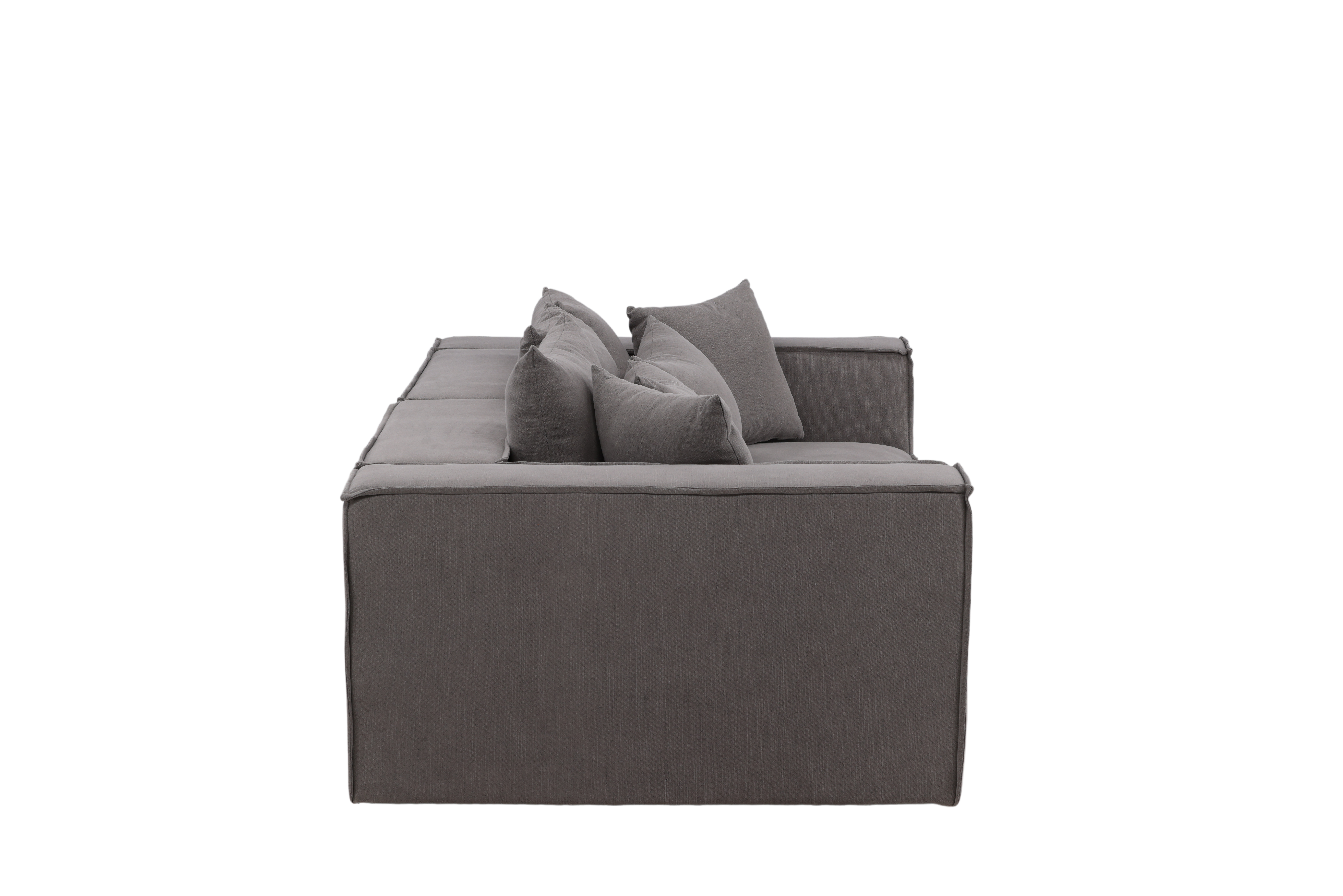 Vind Collection Gillholmen Sofa Grå Stof Linned