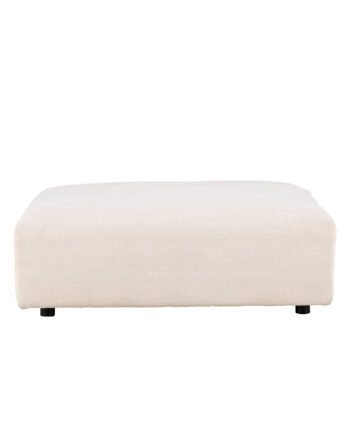 Vind Collection Mavi Modul Sofa Puf Kvadratisk Beige Polyester Træ 105x105