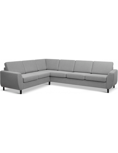 Wendy Hjørnesofa Polyester B295 D230 Sort Grå