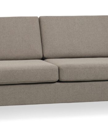 Wendy Pers Sofa Antelope Beige Polyester Stof Natur Træ