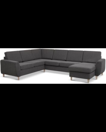 Wendy Sofa Polyester B295 D230 Natur Antracit