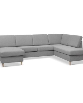 Wendy Sofa Venstrevendt Lys Grå