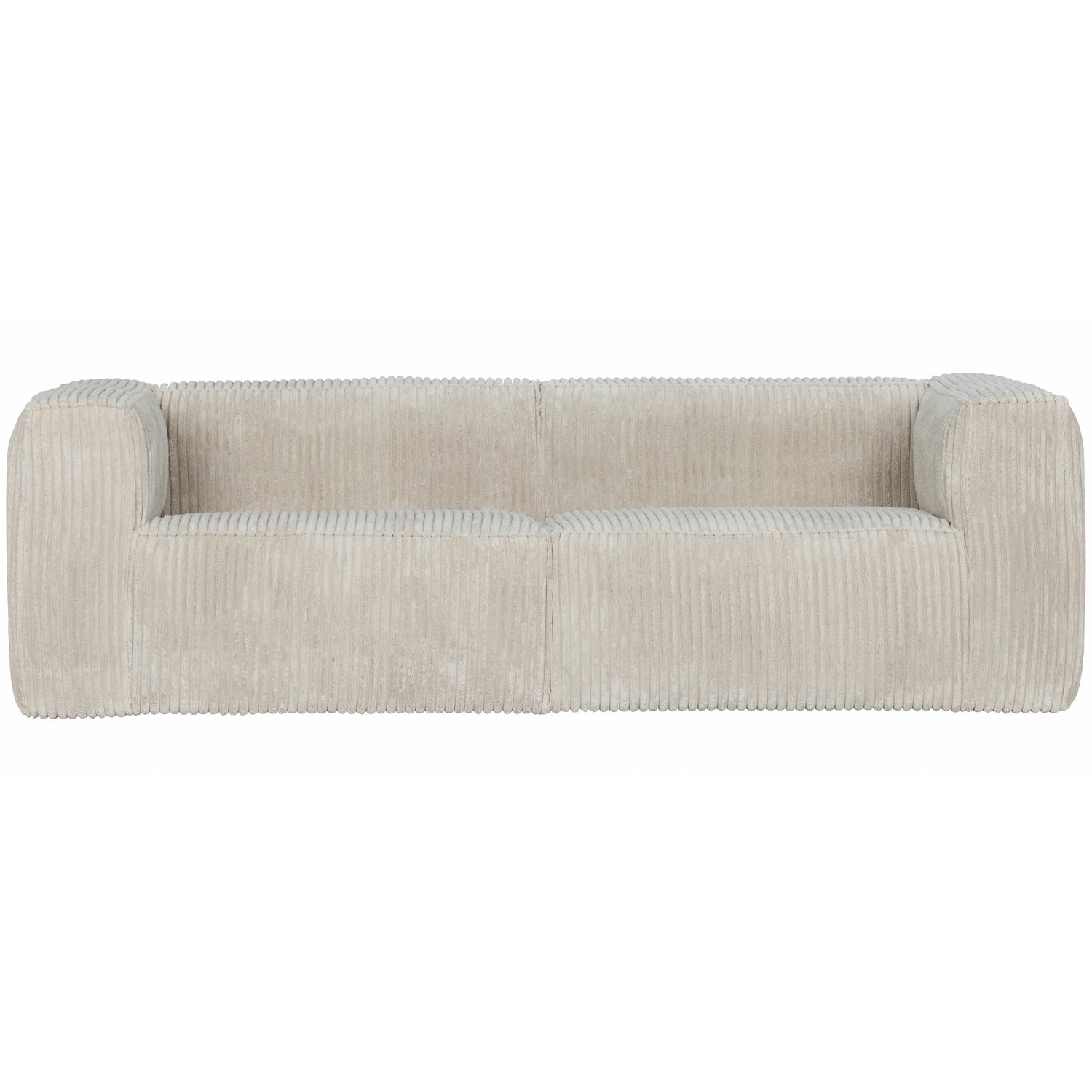 Woood Bean Pers Sofa Natur Fløjl Stof