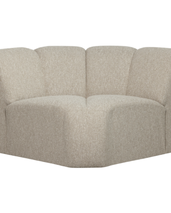 Woood Mojo Hjørne Element Sofa Beige Melange Boucl Stof
