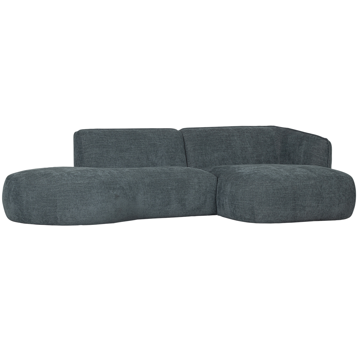 Woood Polly Chaiselong Højre Blå Grøn 71x275x150