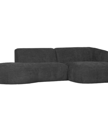Woood Polly Chaiselong Højre Grå 71x275x150