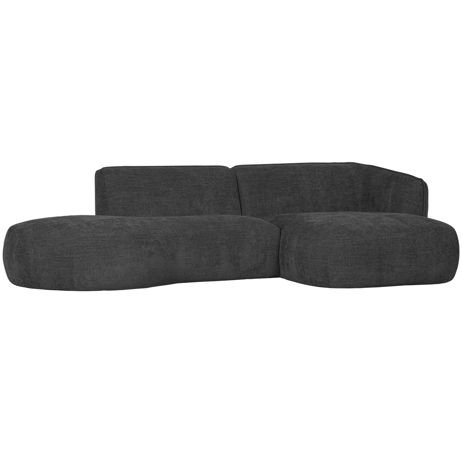 Woood Polly Chaiselong Højre Grå 71x275x150