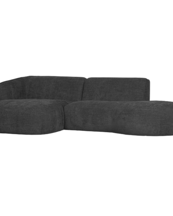 Woood Polly Chaiselong Venstre Grå 71x275x150
