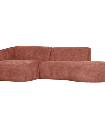 Woood Polly Chaiselong Venstre Pink 71x275x150