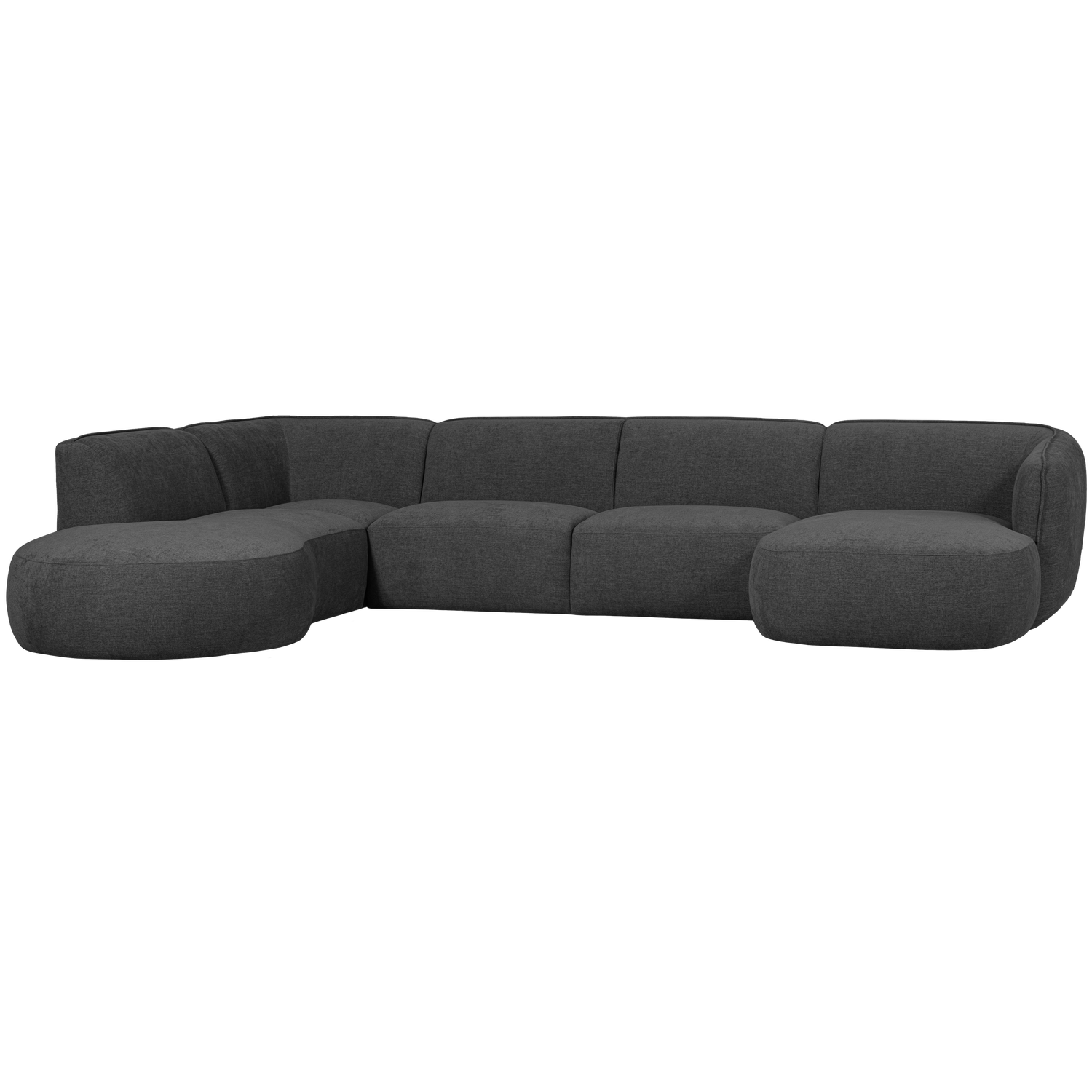 Woood Polly Sofa Venstre Grå 71x353x245