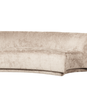 Woood Popular Pers Sofa Natur Chenille Polyester Stof