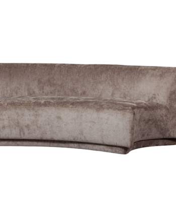 Woood Popular Pers Sofa Taupe Chenille Polyester Stof