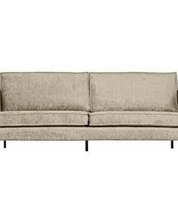 Woood Rodeo Pers Sofa Hvedemark Fløjl Stof Metal