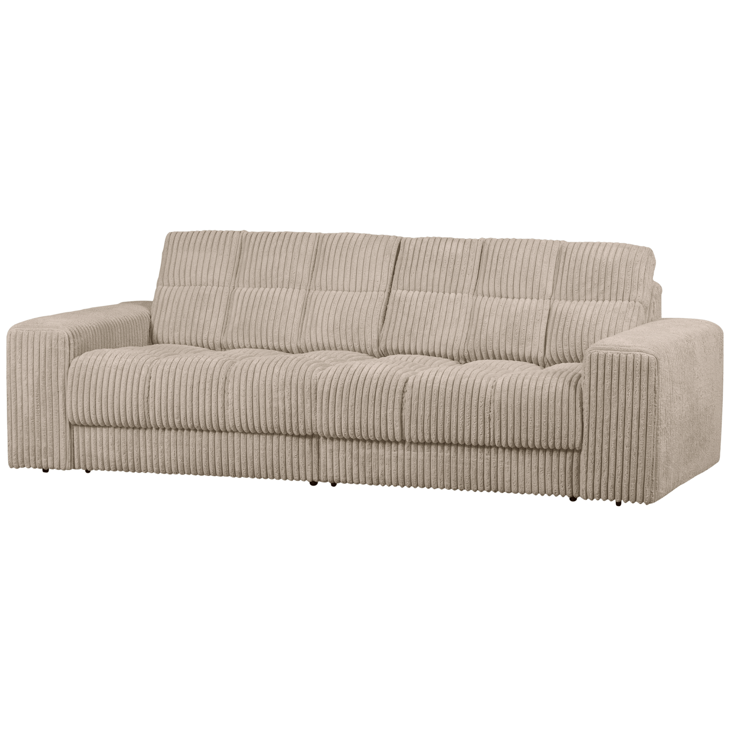 Woood Second Date Pers Sofa Travertin Fløjl Stof