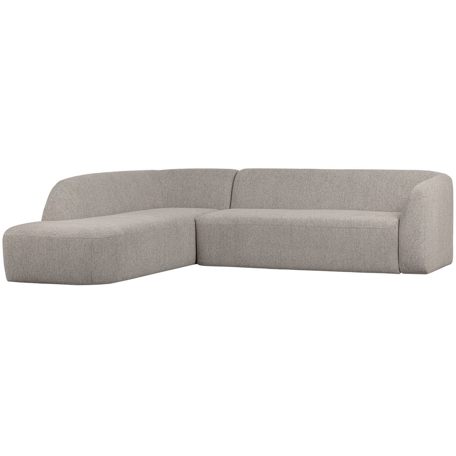 Woood Sloping Hjørnesofa Venstre Off White Melange 77x274x225