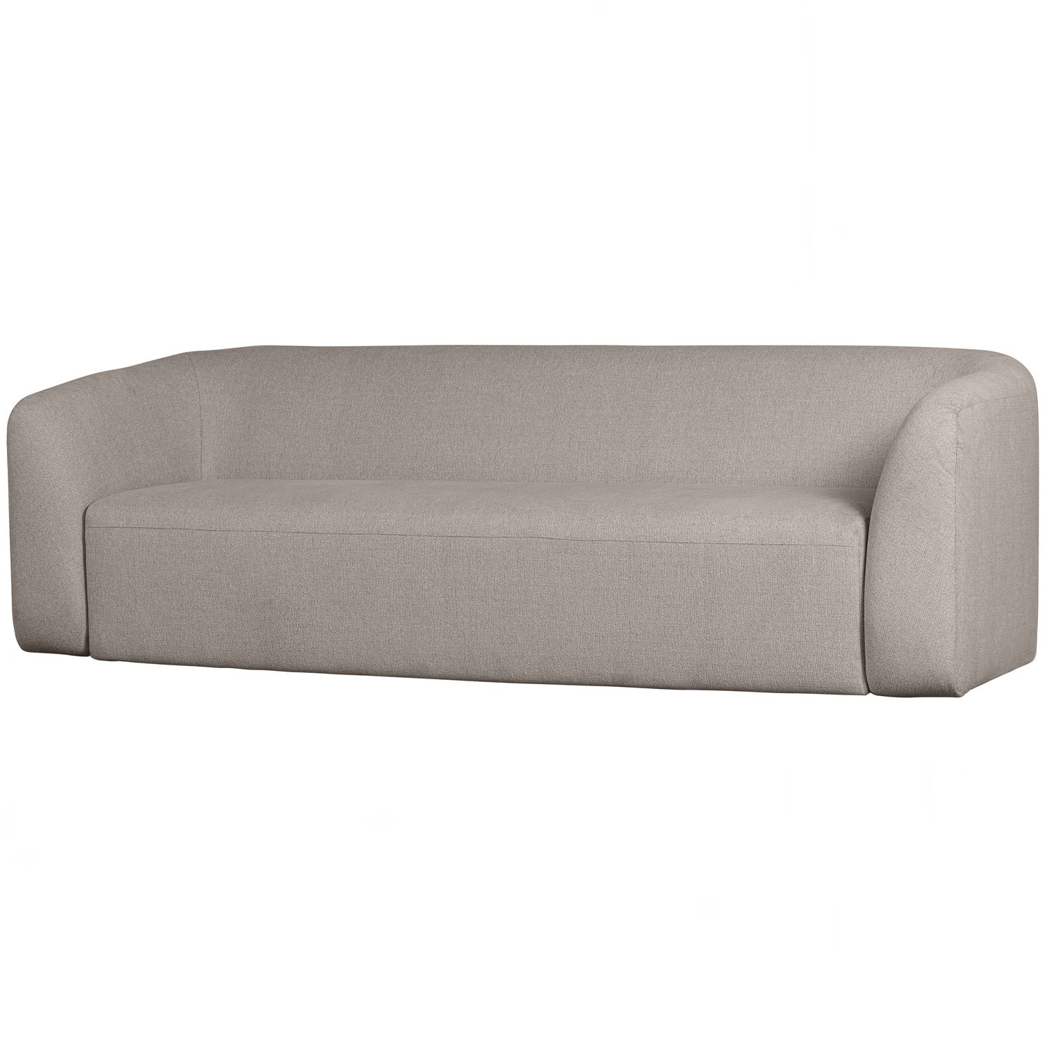 Woood Sloping Personers Sofa Off White Melange 77x240x87
