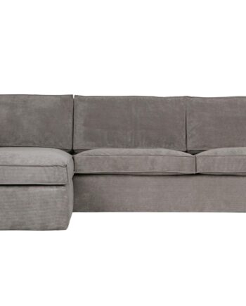 Woood Thomas Hjørnesofa Venstre Forvitret Grøn Polyester Polyamid Fløjl