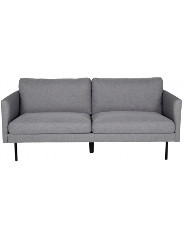 Zoom Personers Sofa Polyester 180 Sort Grå