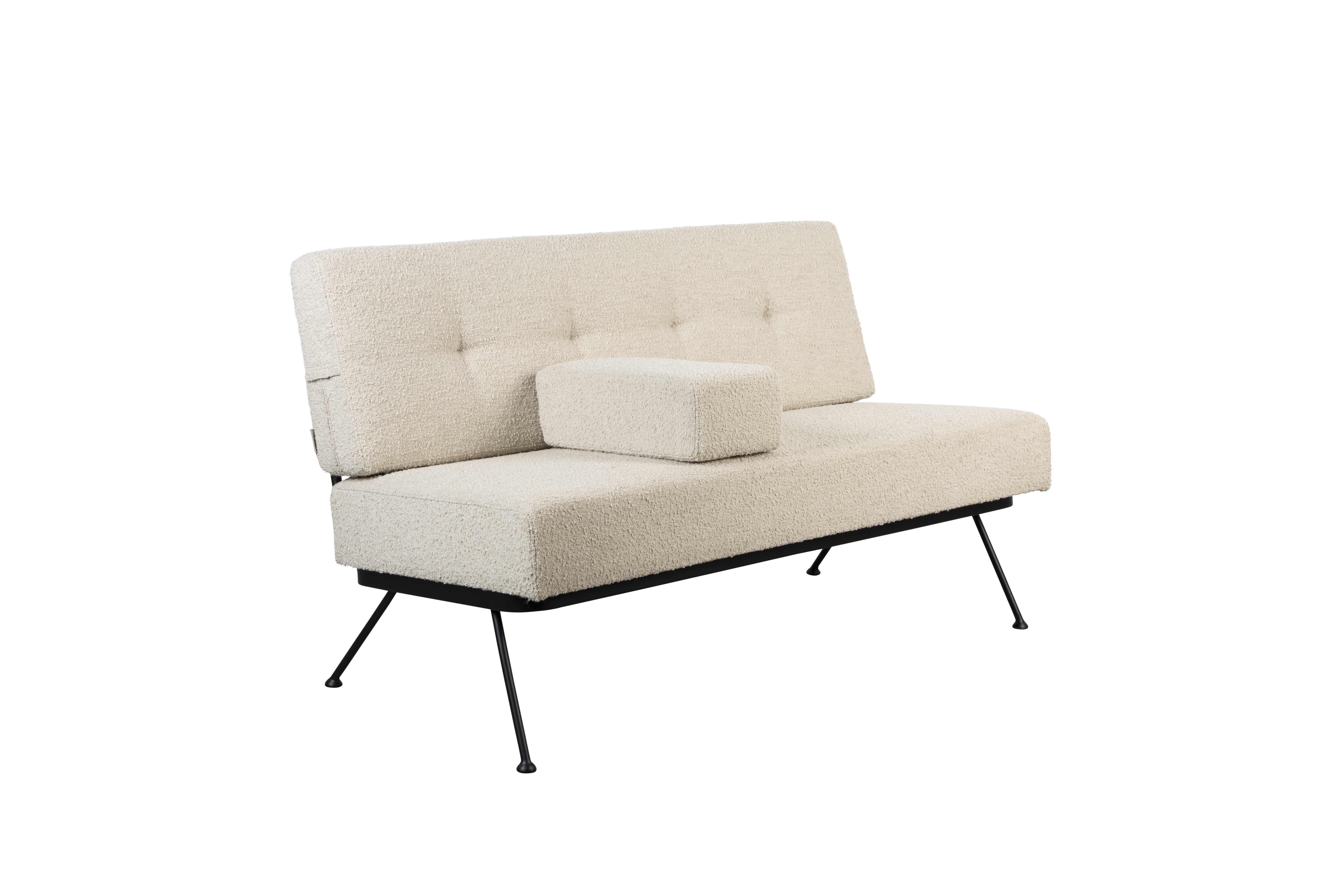 Zuiver Bowie Sofa Beige Polyester Stål