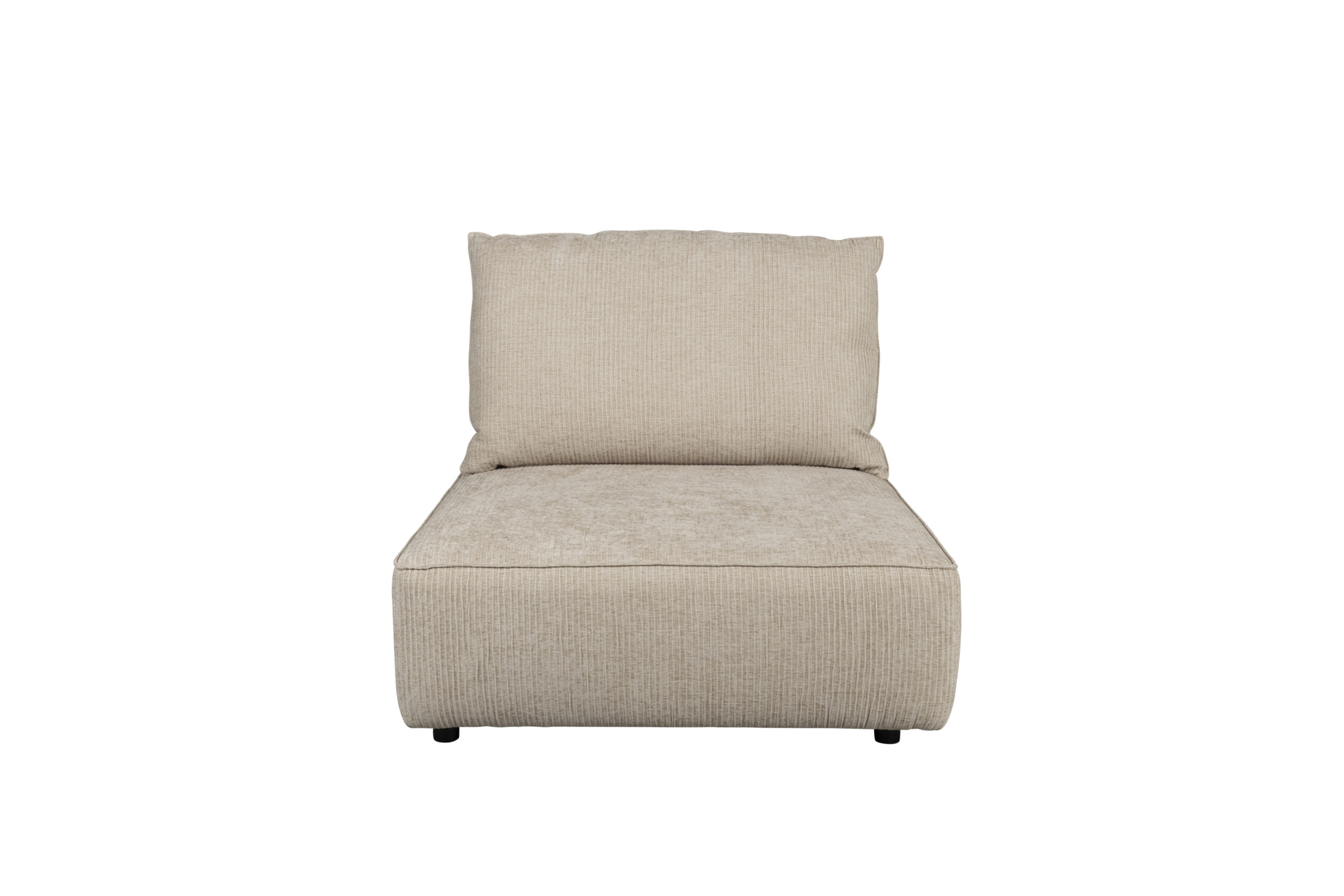 Zuiver Hunter Sofa Element Personers Ryg Sand Fløjl Plast
