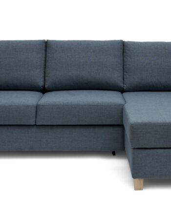 Als Exclusive Sovesofa Med Chaiselong Blå :220