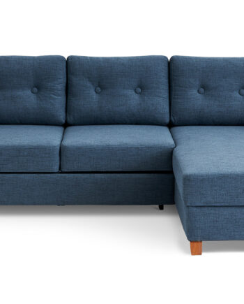 Als Exclusive Sovesofa Med Chaiselong Blå :229