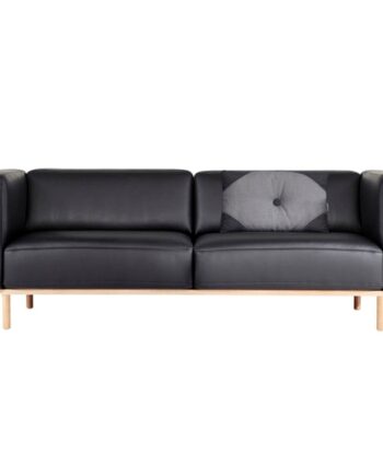 Andersen Furniture Lædersofa Pers Sort : Erling Christensen Møbler