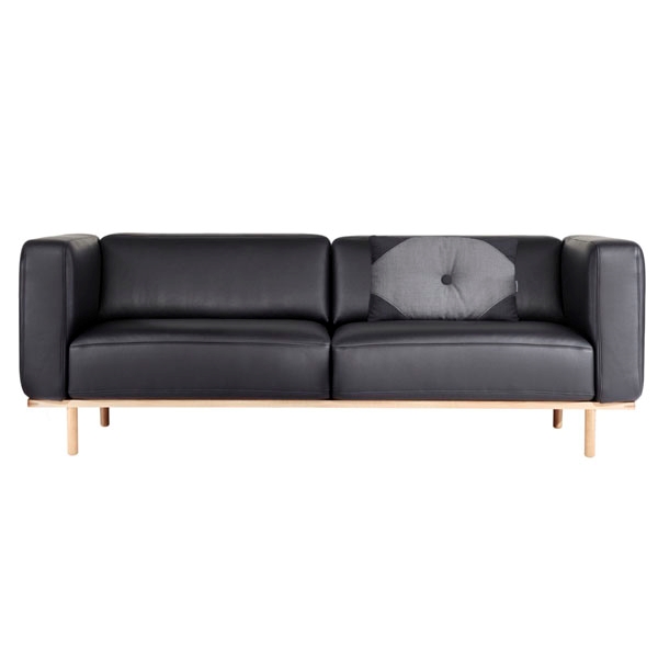 Andersen Furniture Lædersofa Pers Sort : Erling Christensen Møbler