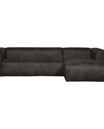 Bean Hjørnesofa Højrevendt Sort