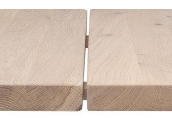 Bordplade House Sander Hugin Egetræ Hvid 120x80x4 Til Sofa Cafbord