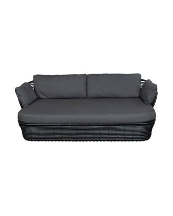 Cane Line Basket Pers Sofa Grafit Stel Inkl Hynde : Erling Christensen Møbler