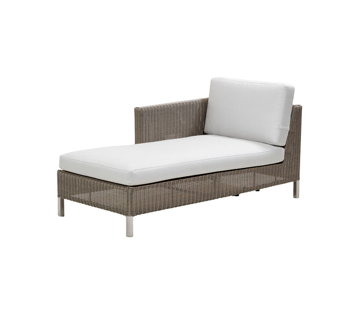 Cane Line Chaiselong Modulsofa Højre White 153
