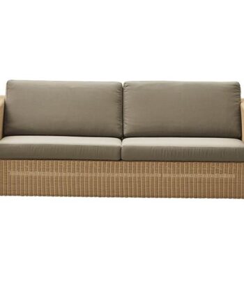 Cane Line Chester Sofa Natural Hynde Taupe : Erling Christensen Møbler