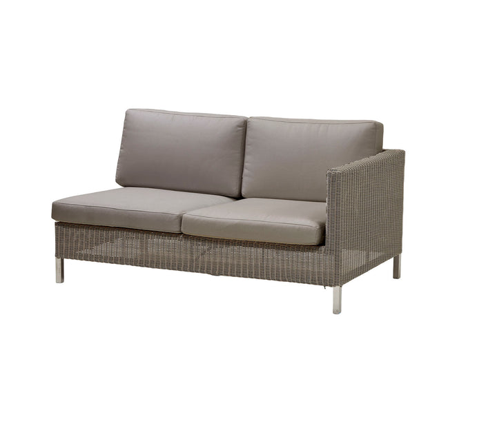 Cane Line Connect Sofa 2pers Venstre Modul Taupe 148