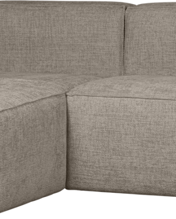 Chaiselong Sofa Woood Bean Venstrevendt Travertin Polyester 254x178