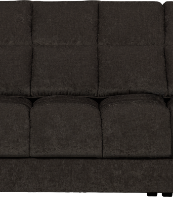 Chaiselong Sofa Woood Second Date Højrevendt Antracit Polyester Loungesofa 140 Dyb