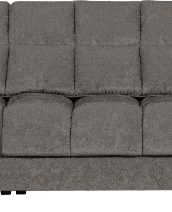Chaiselong Sofa Woood Second Date Venstrevendt Grå Polyester L316xb162xh78