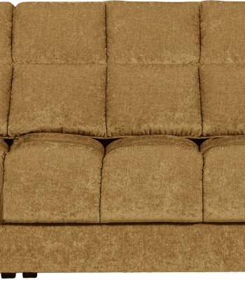 Chaiselong Sofa Woood Second Date Venstrevendt Guld Polyesterstof Loungesofa