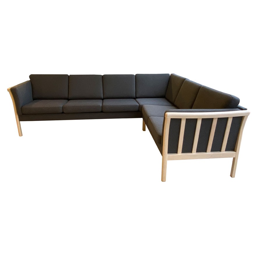 Chris Hjørnesofa 2hj3 Boss12 Bøg Lak 208x260cm