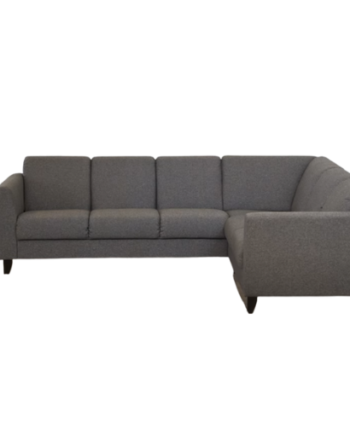 Comfort Living Kreta Hjørnesofa Grå Stof Vendbar Chaiselong  Møbelsalg