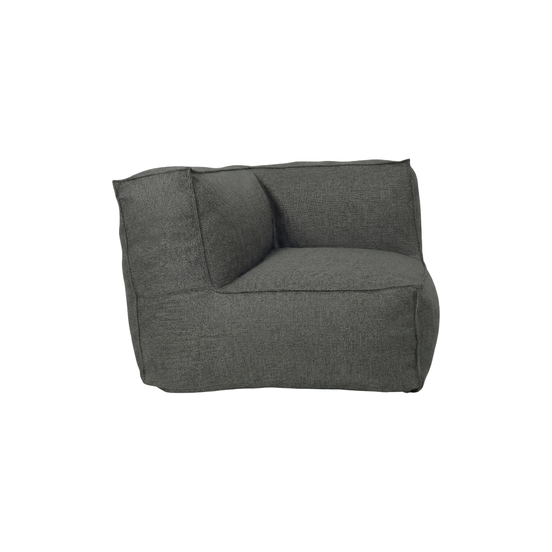 Cozy Lounge Sofa Hjørnemodul Mørk Grå