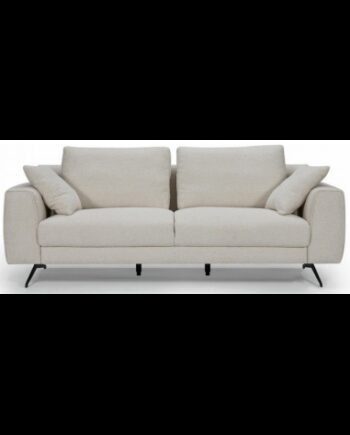 Detro Personers Sofa Metal Polyester B217 Sort Beige
