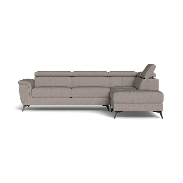 Erling Christensen Møbler Betis Hjørnesofa Med Justerbare Nakkestøtter Beige : Erling Christensen Møbler : Erling Christensen Møbler